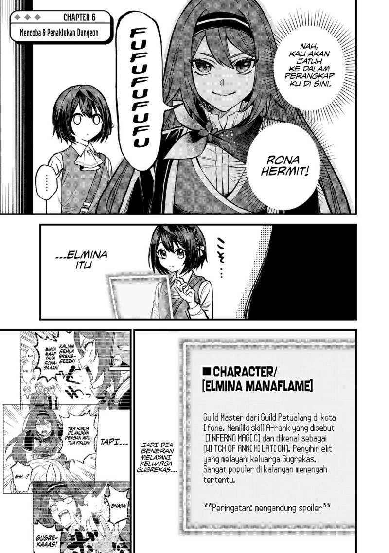 Sekai Saikyou no Majo, Hajimemashita Chapter 6 - halaman 1