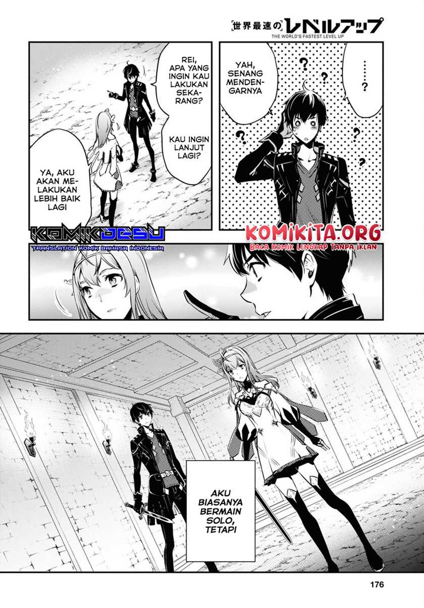 Sekai Saisoku no Level Up! Chapter 10 - halaman 34