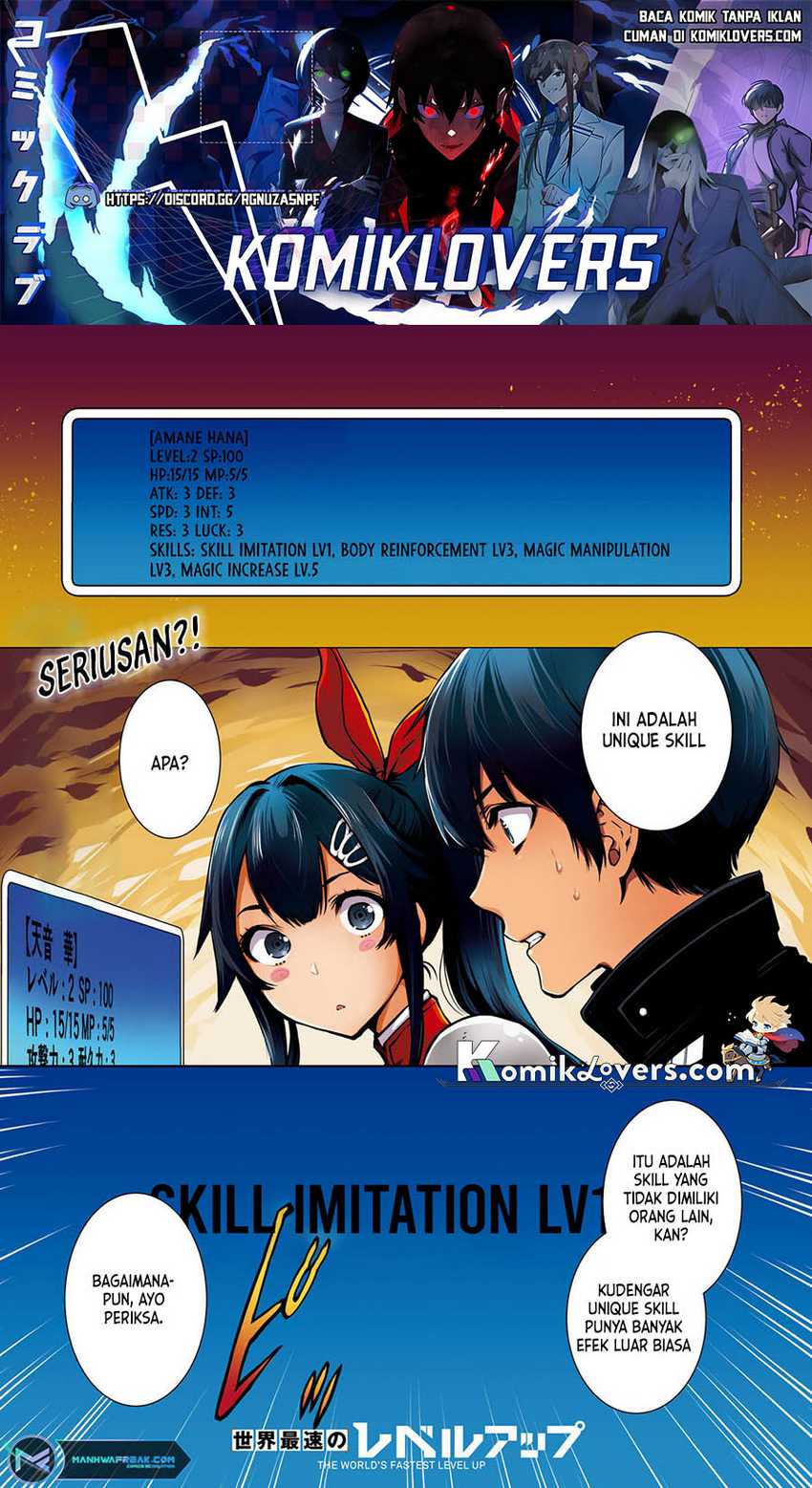 Sekai Saisoku no Level Up! Chapter 19 - halaman 2