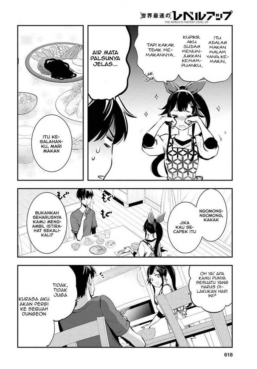 Sekai Saisoku no Level Up! Chapter 4 - halaman 8