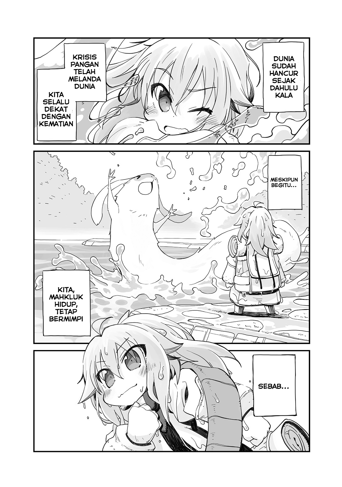 Sekai wa Owattemo Ikiru tte Tanoshii Chapter 1 - halaman 38