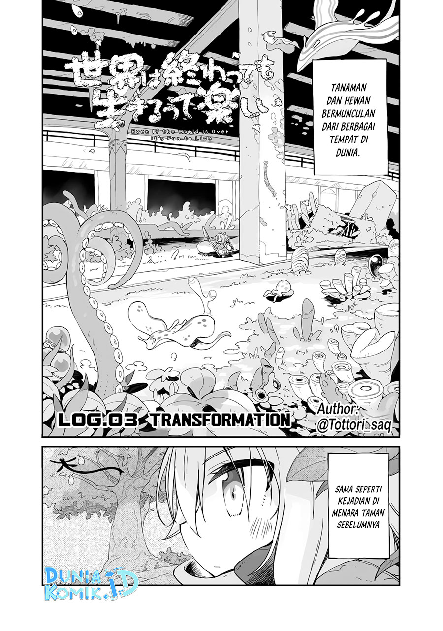 Sekai wa Owattemo Ikiru tte Tanoshii Chapter 3 - halaman 5