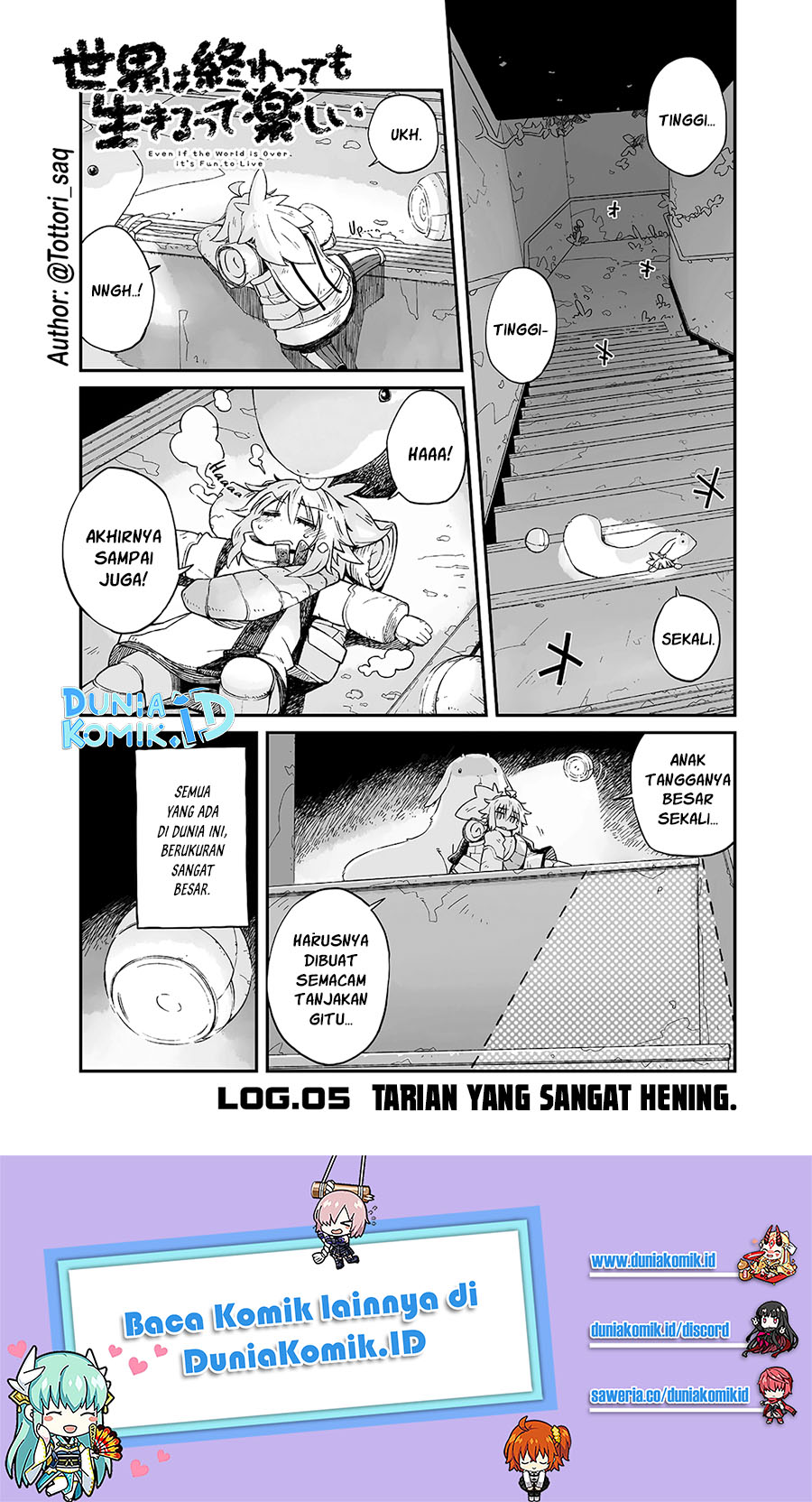 Sekai wa Owattemo Ikiru tte Tanoshii Chapter 5 - halaman 2