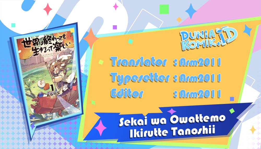 Sekai wa Owattemo Ikiru tte Tanoshii Chapter 6 - halaman 1