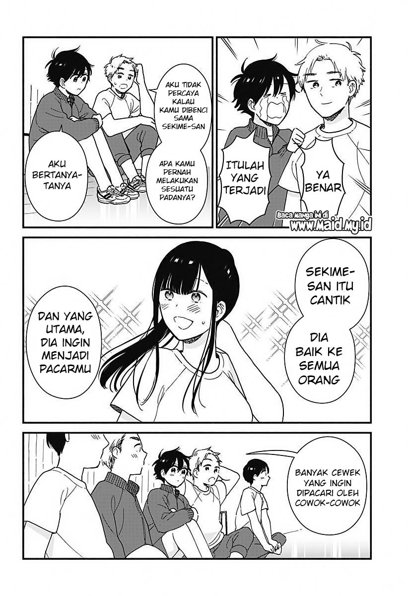 Sekimen Shinaide Sekime-san Chapter 1 - halaman 10