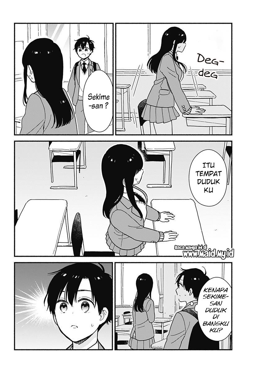 Sekimen Shinaide Sekime-san Chapter 1 - halaman 14