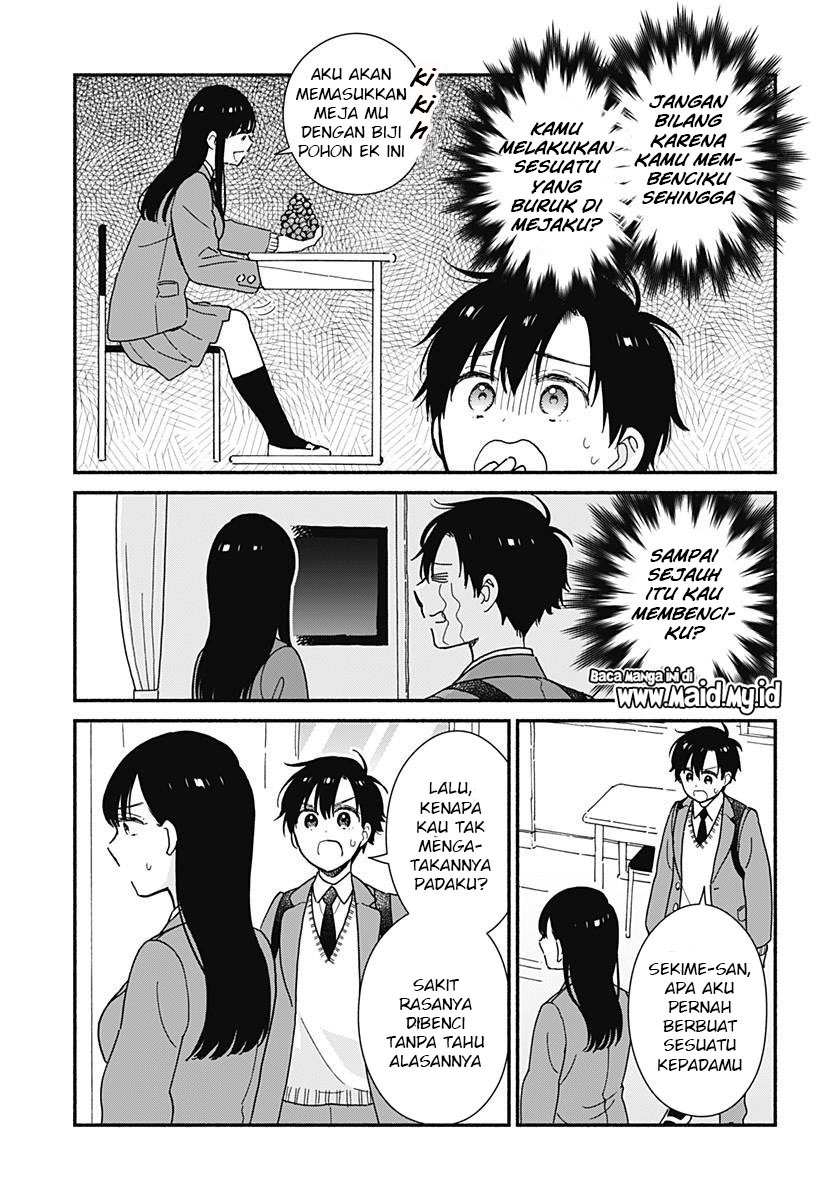 Sekimen Shinaide Sekime-san Chapter 1 - halaman 15