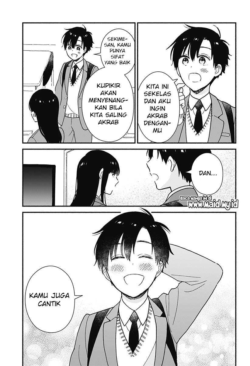 Sekimen Shinaide Sekime-san Chapter 1 - halaman 17