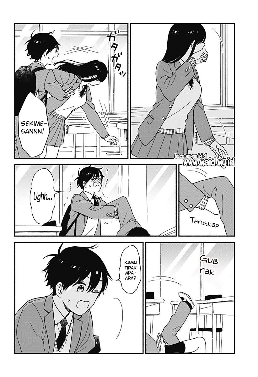 Sekimen Shinaide Sekime-san Chapter 1 - halaman 18