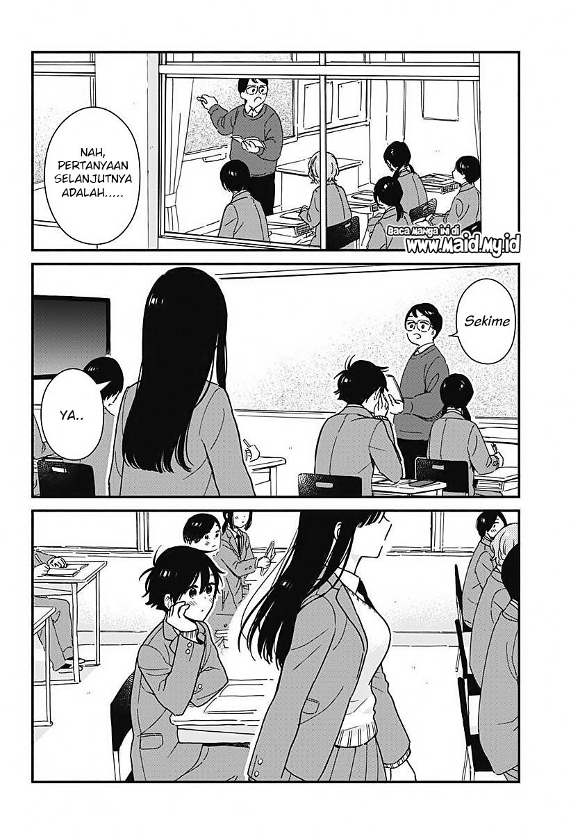Sekimen Shinaide Sekime-san Chapter 1 - halaman 4