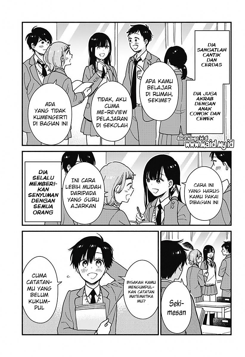 Sekimen Shinaide Sekime-san Chapter 1 - halaman 7