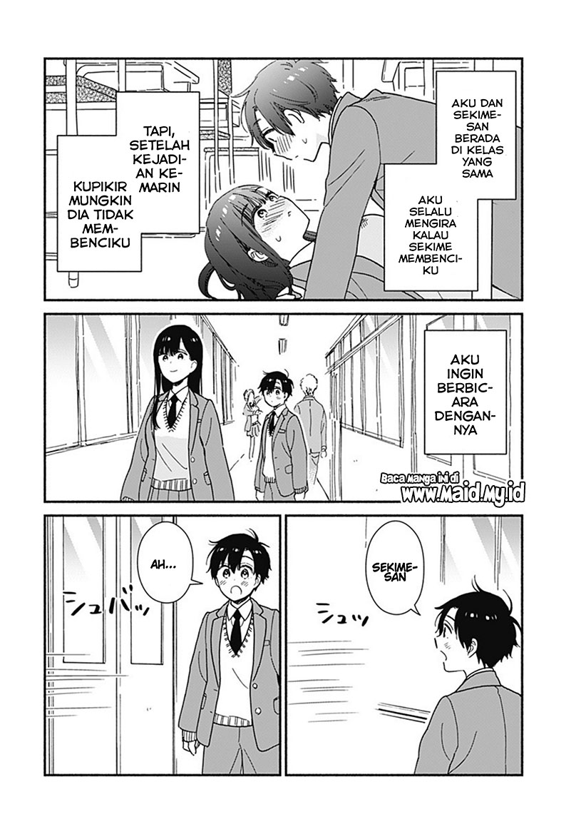 Sekimen Shinaide Sekime-san Chapter 2 - halaman 4