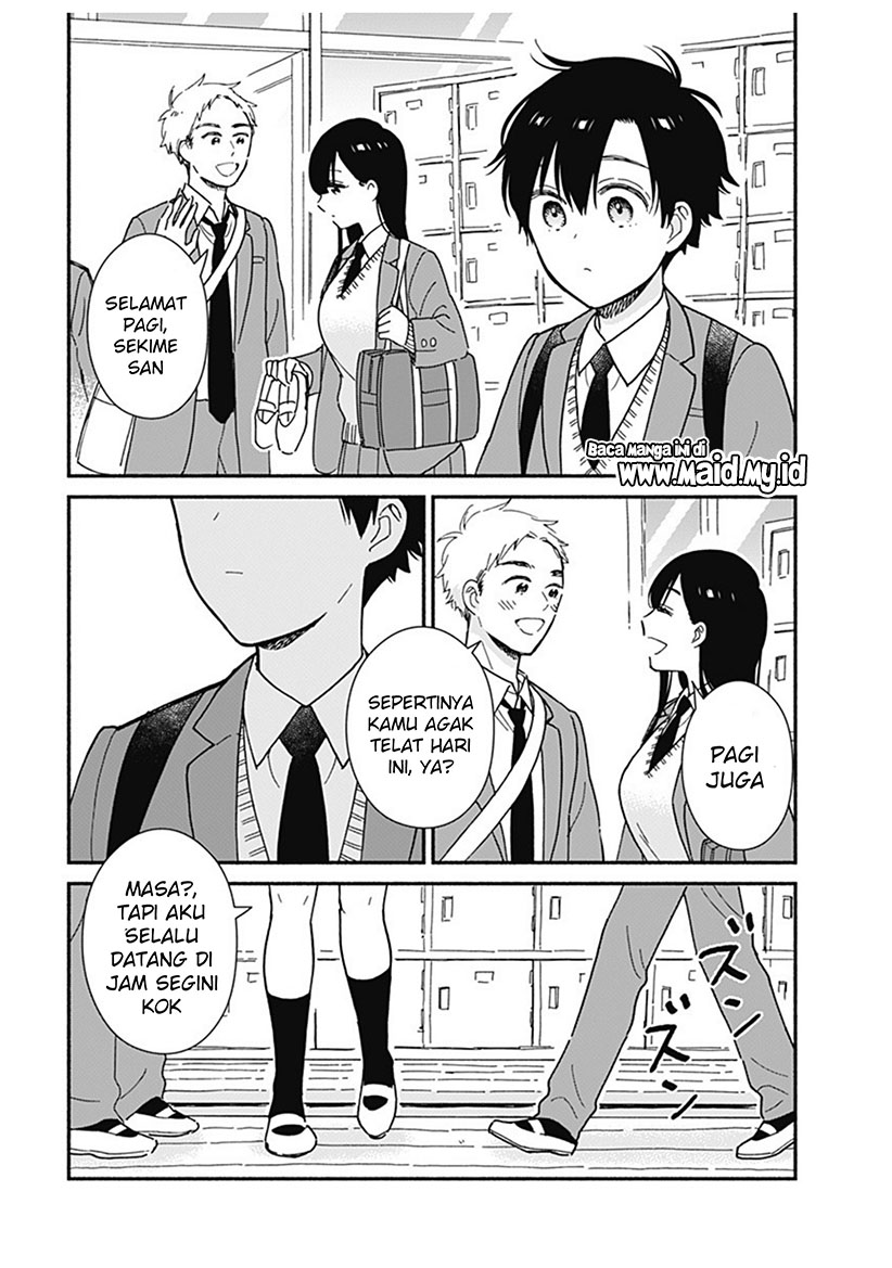 Sekimen Shinaide Sekime-san Chapter 3 - halaman 10