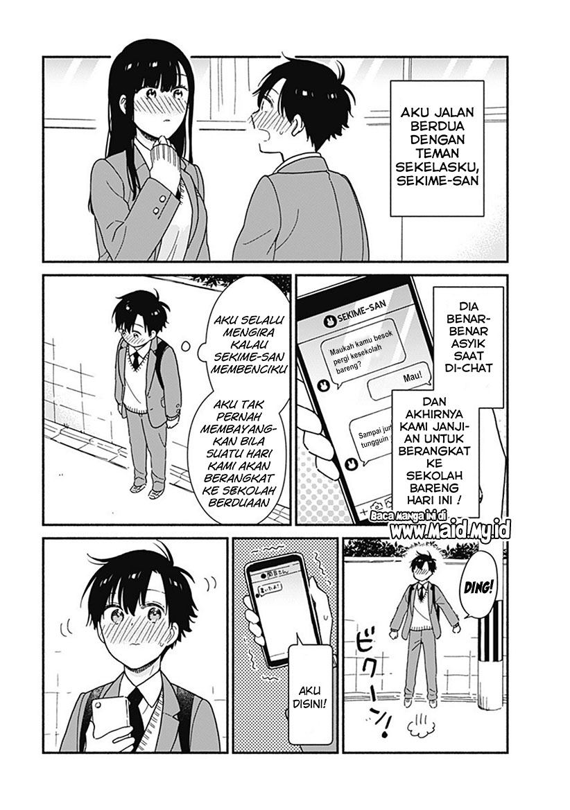 Sekimen Shinaide Sekime-san Chapter 3 - halaman 4