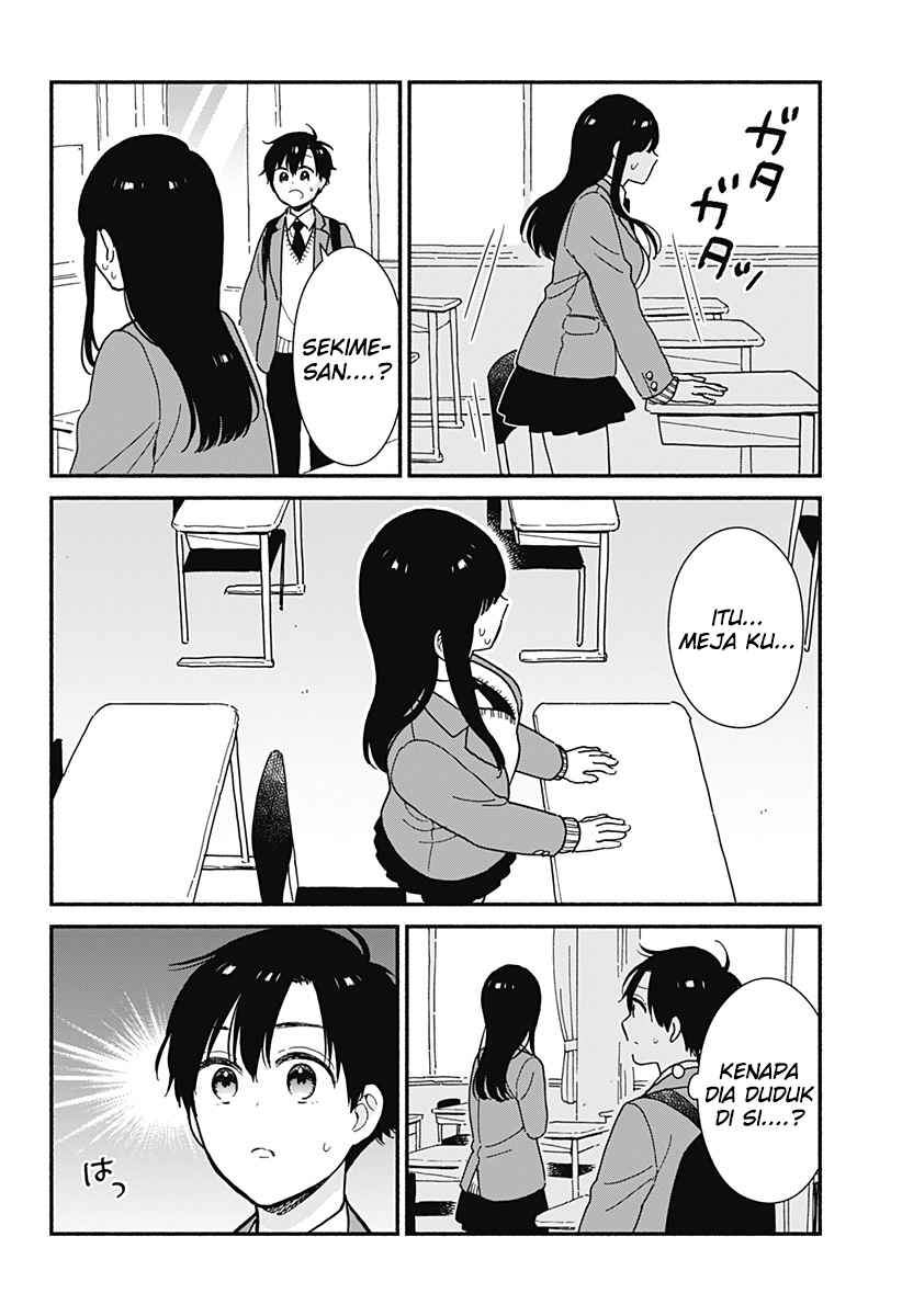 Sekimen Shinaide Sekime-san (Serialization) Chapter 1 - halaman 12