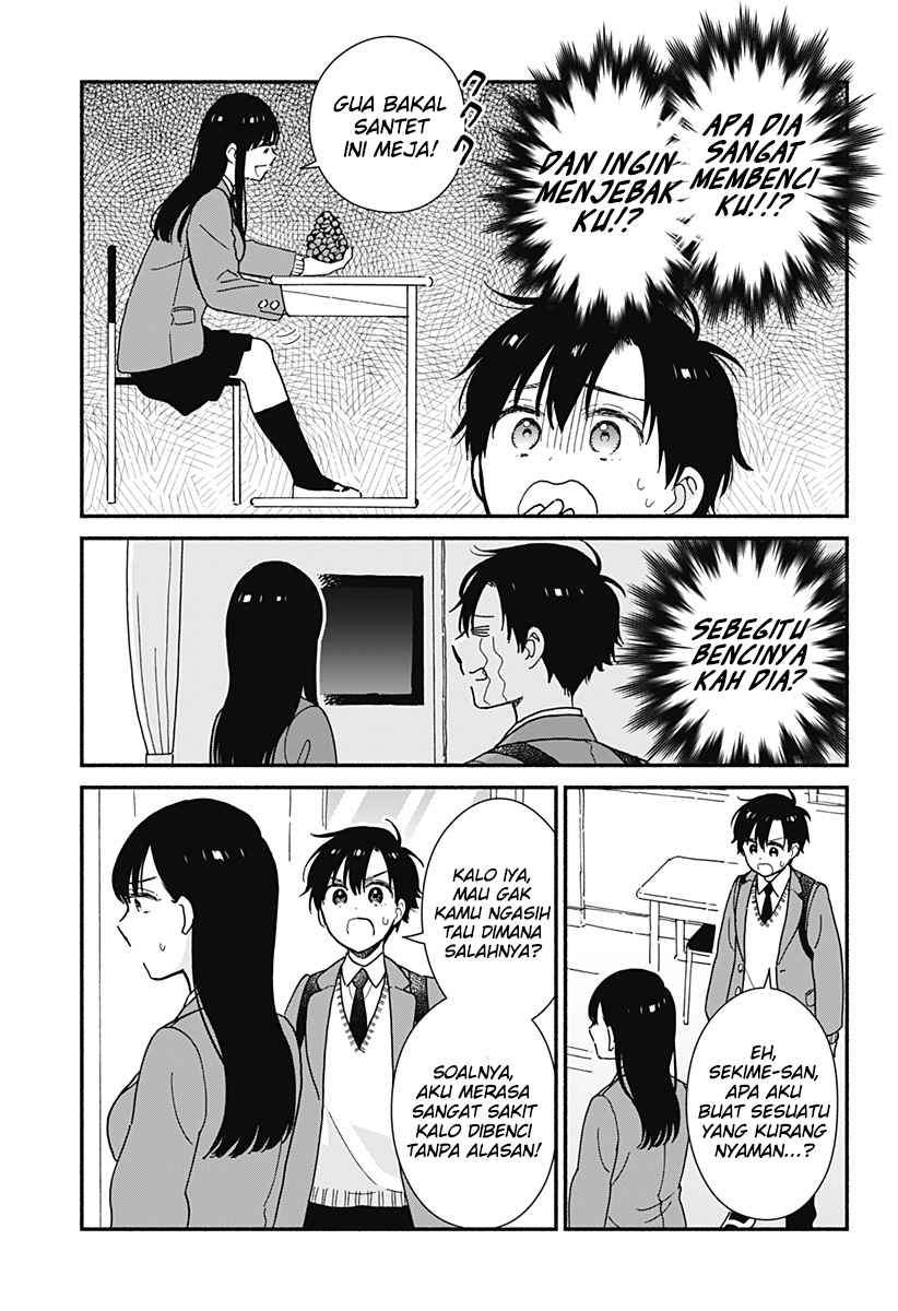 Sekimen Shinaide Sekime-san (Serialization) Chapter 1 - halaman 13