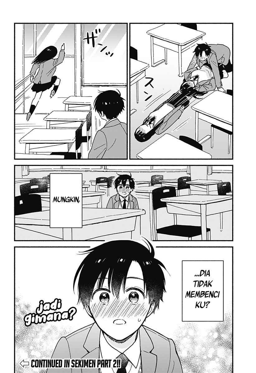 Sekimen Shinaide Sekime-san (Serialization) Chapter 1 - halaman 18