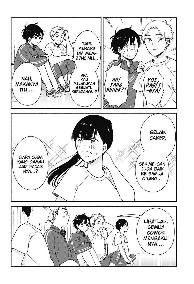 Sekimen Shinaide Sekime-san (Serialization) Chapter 1 - halaman 8