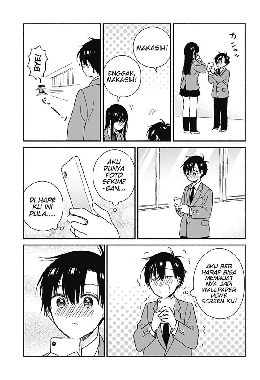 Sekimen Shinaide Sekime-san (Serialization) Chapter 10 - halaman 10
