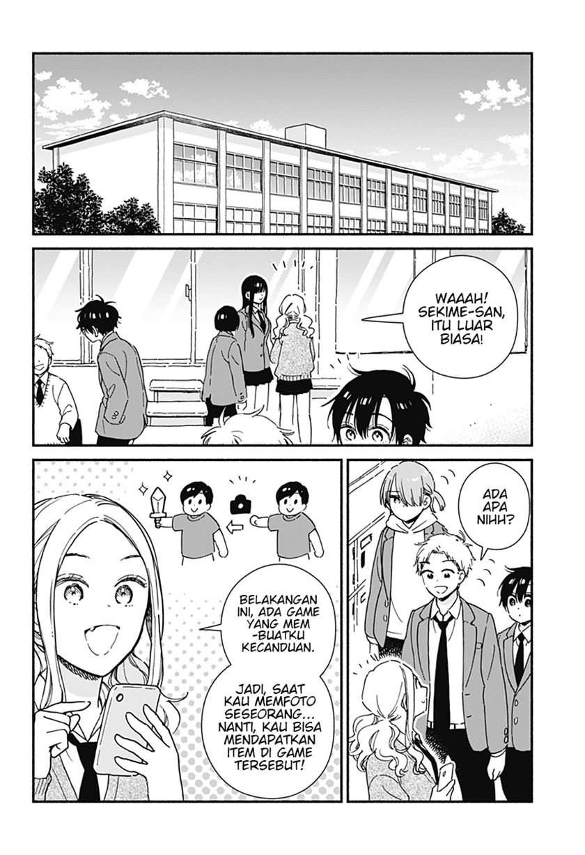Sekimen Shinaide Sekime-san (Serialization) Chapter 10 - halaman 3