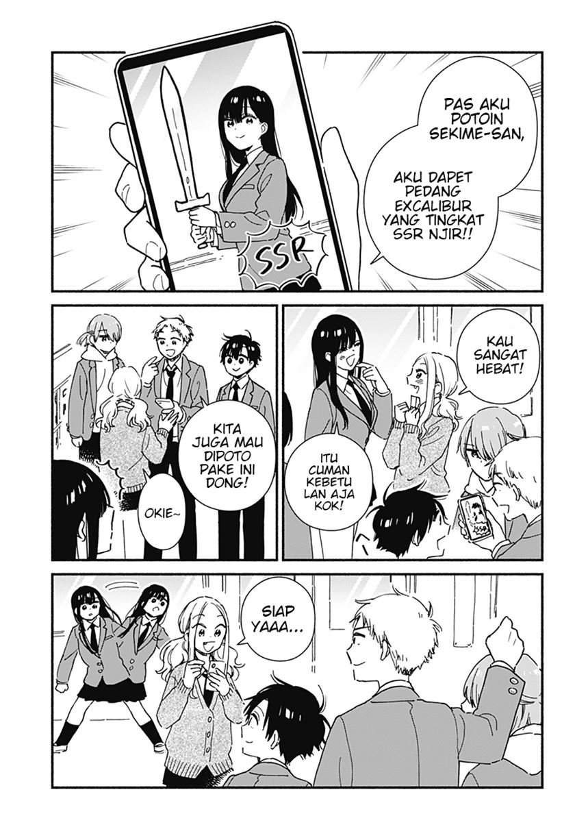 Sekimen Shinaide Sekime-san (Serialization) Chapter 10 - halaman 4