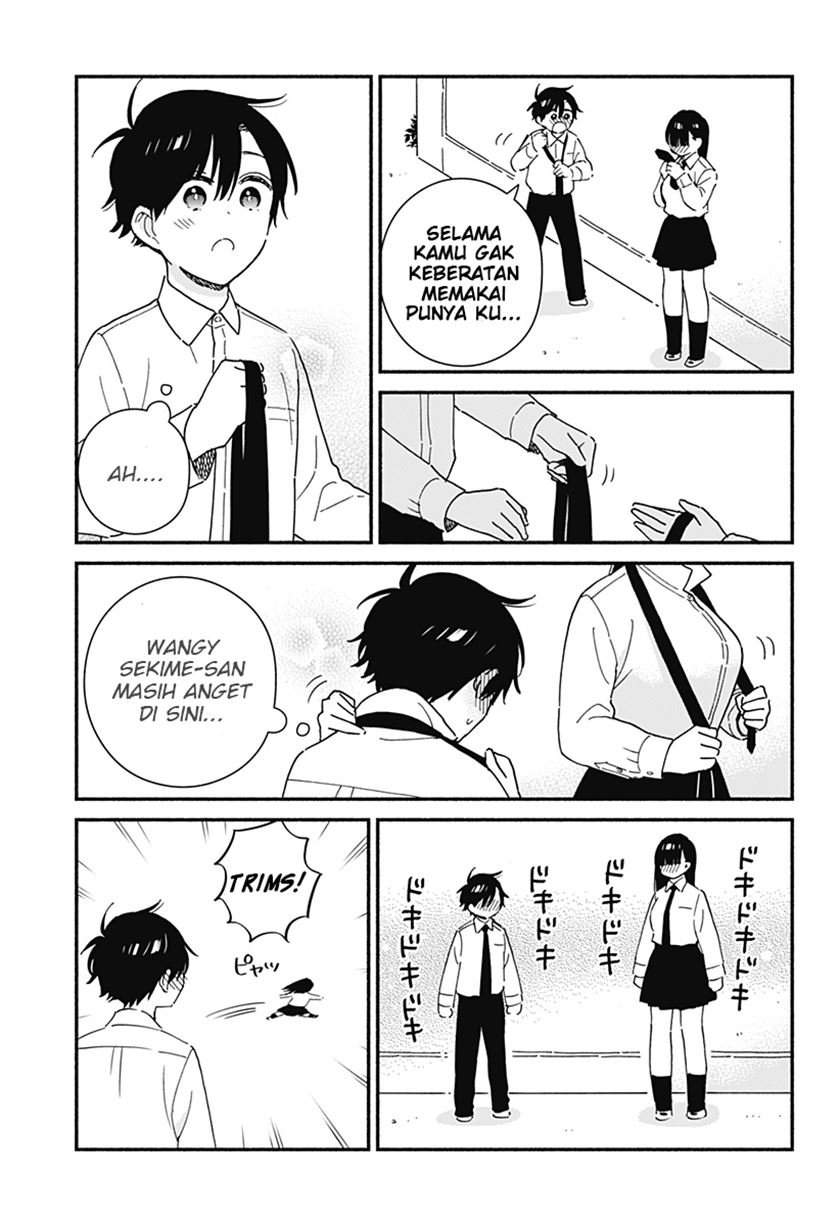 Sekimen Shinaide Sekime-san (Serialization) Chapter 14 - halaman 8