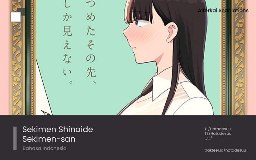 Sekimen Shinaide Sekime-san (Serialization) Chapter 15 - halaman 1