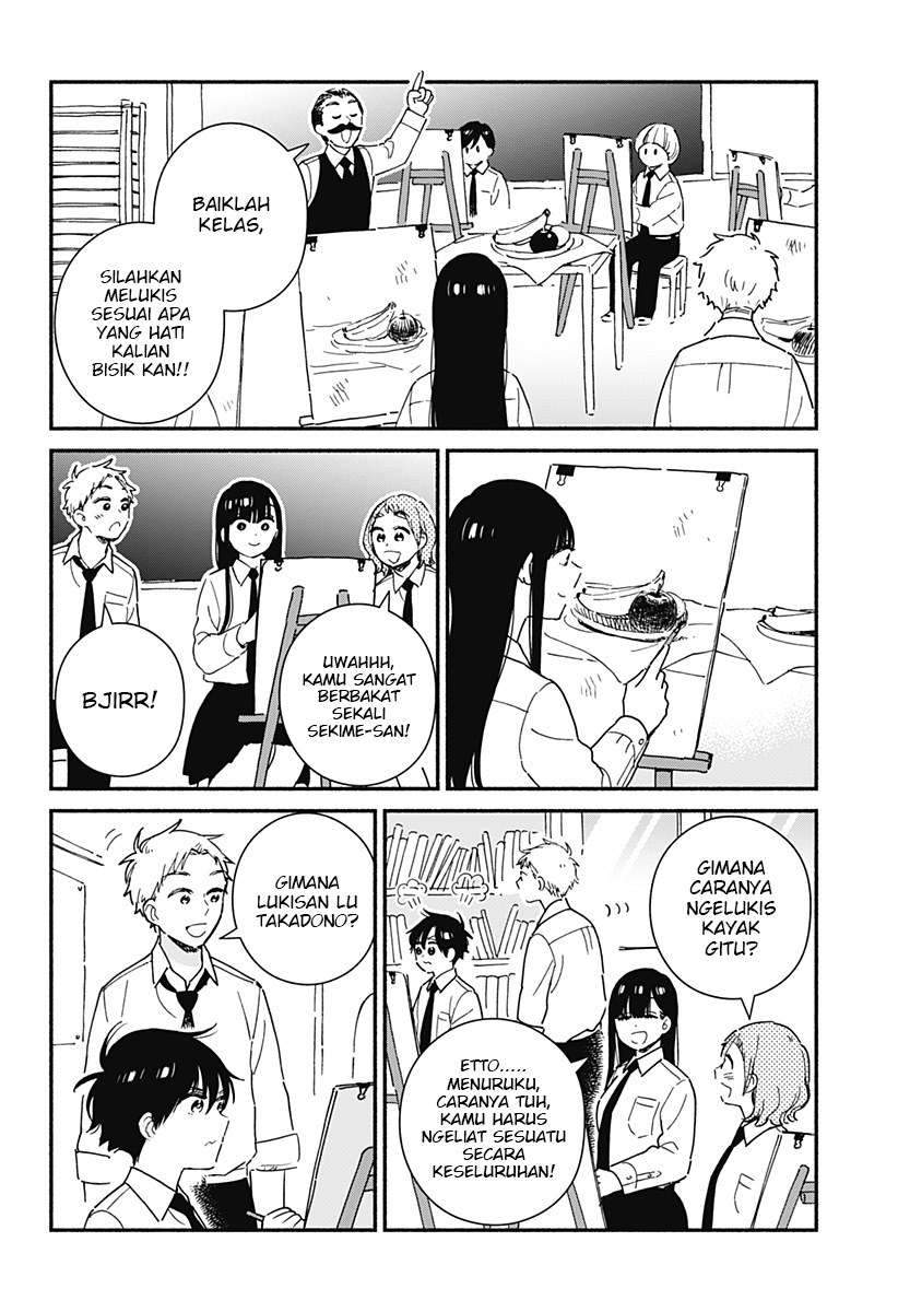 Sekimen Shinaide Sekime-san (Serialization) Chapter 15 - halaman 3