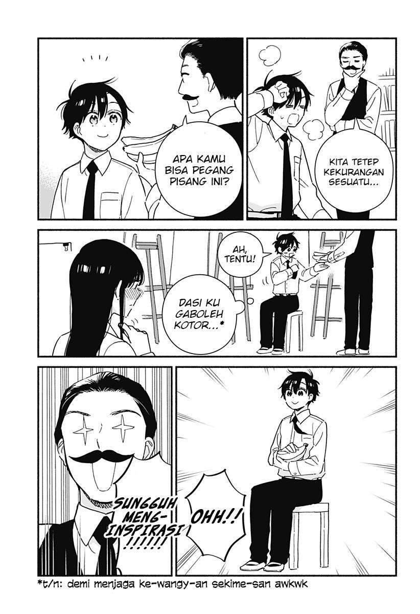 Sekimen Shinaide Sekime-san (Serialization) Chapter 15 - halaman 6