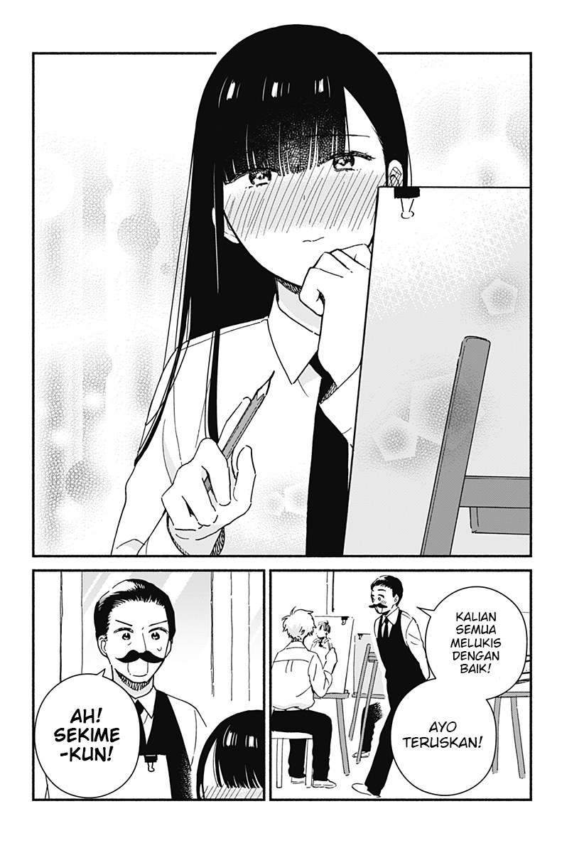 Sekimen Shinaide Sekime-san (Serialization) Chapter 15 - halaman 9