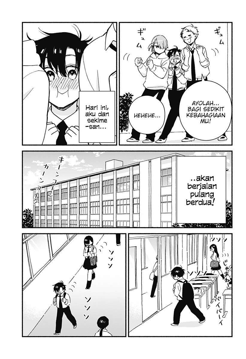 Sekimen Shinaide Sekime-san (Serialization) Chapter 16 - halaman 4