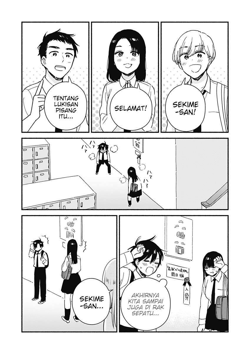 Sekimen Shinaide Sekime-san (Serialization) Chapter 16 - halaman 6