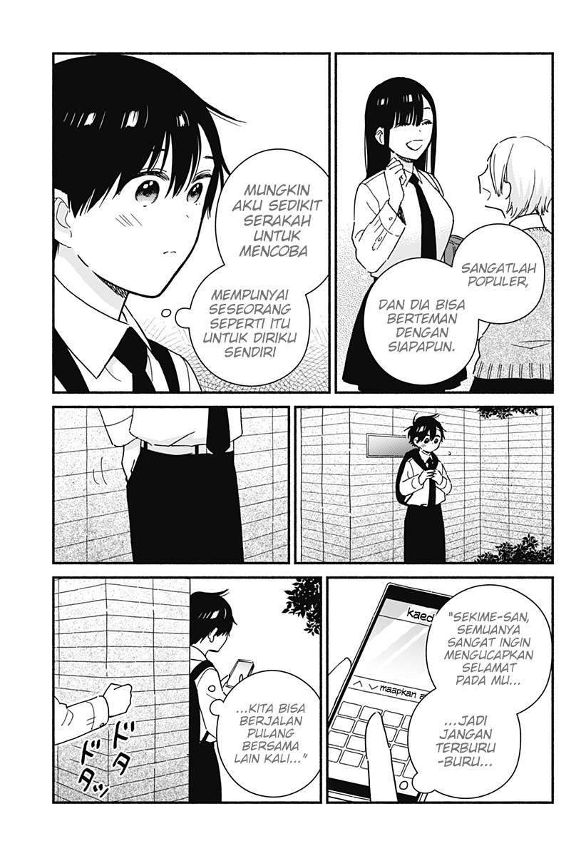 Sekimen Shinaide Sekime-san (Serialization) Chapter 16 - halaman 8