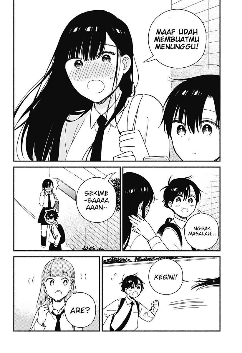 Sekimen Shinaide Sekime-san (Serialization) Chapter 16 - halaman 9