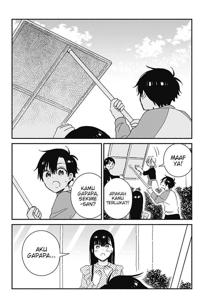 Sekimen Shinaide Sekime-san (Serialization) Chapter 17 - halaman 11