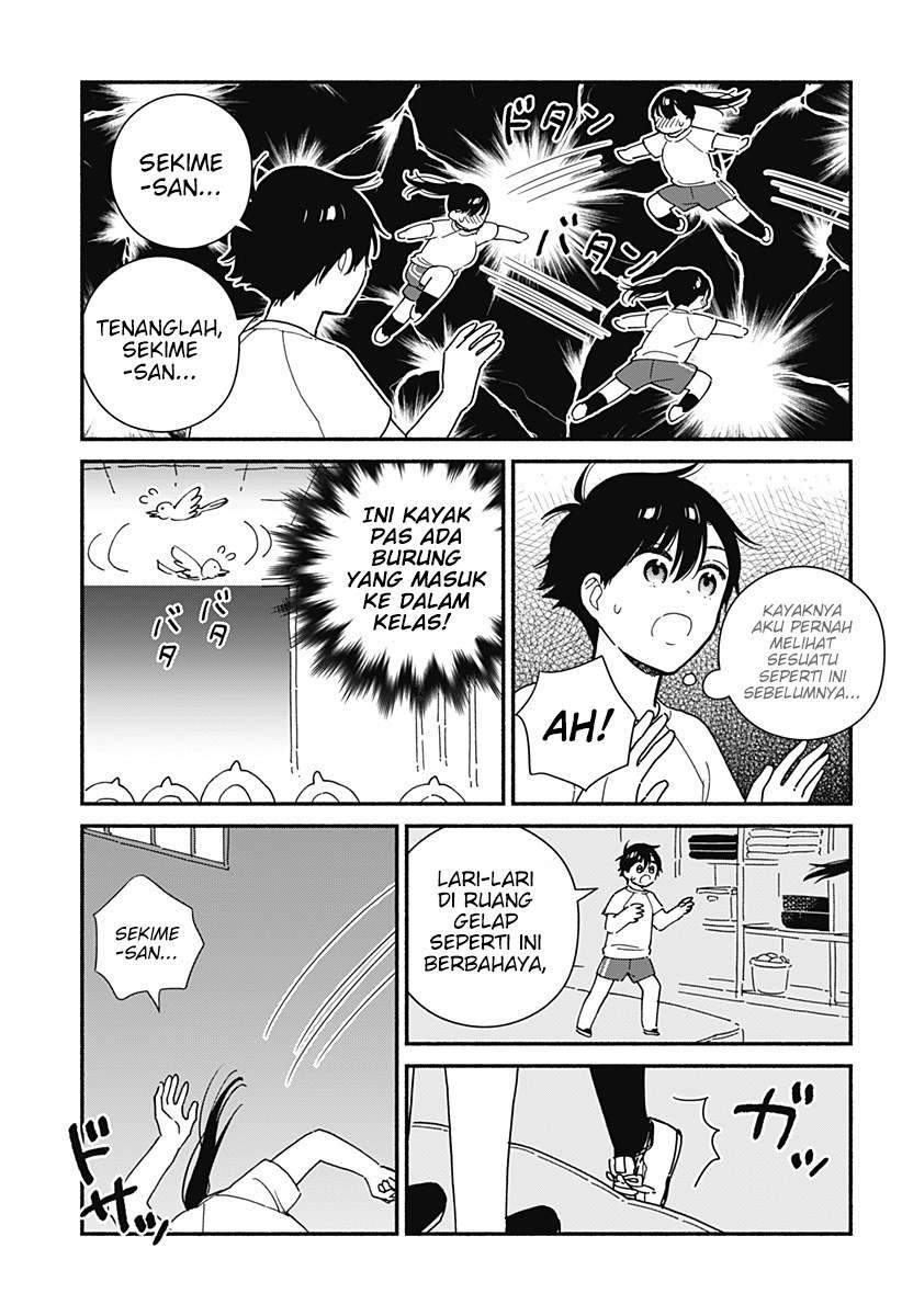 Sekimen Shinaide Sekime-san (Serialization) Chapter 18 - halaman 8