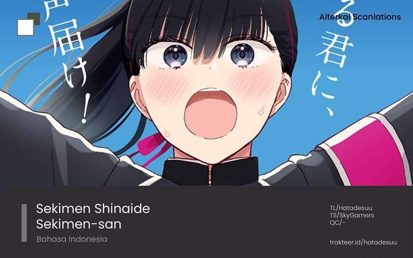 Sekimen Shinaide Sekime-san (Serialization) Chapter 19 - halaman 1