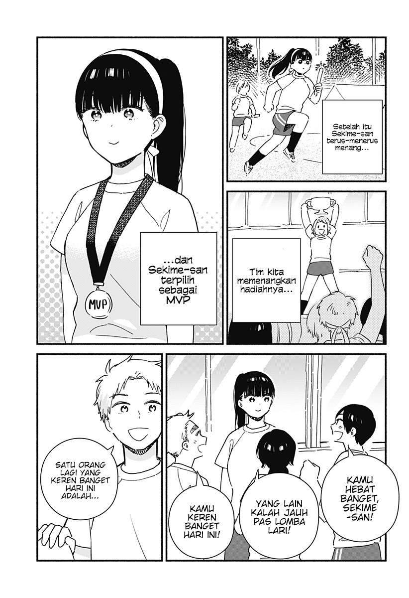 Sekimen Shinaide Sekime-san (Serialization) Chapter 20 - halaman 10