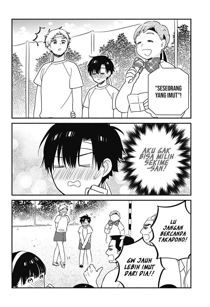 Sekimen Shinaide Sekime-san (Serialization) Chapter 20 - halaman 9