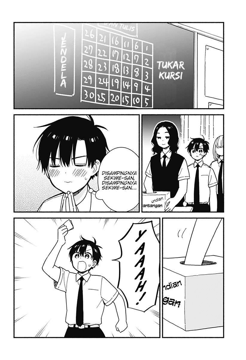 Sekimen Shinaide Sekime-san (Serialization) Chapter 21 - halaman 3