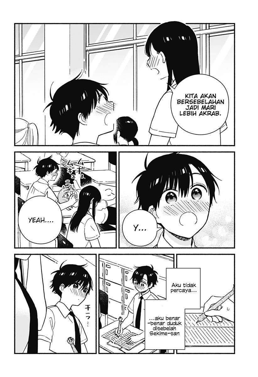 Sekimen Shinaide Sekime-san (Serialization) Chapter 21 - halaman 5