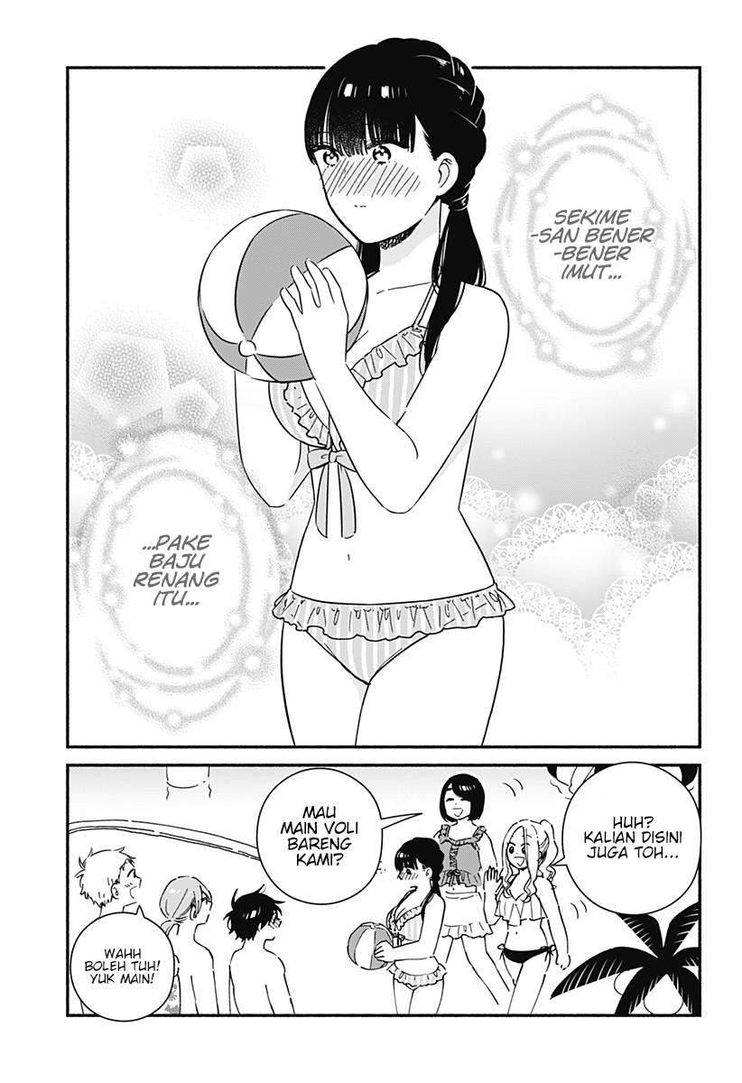 Sekimen Shinaide Sekime-san (Serialization) Chapter 22 - halaman 6
