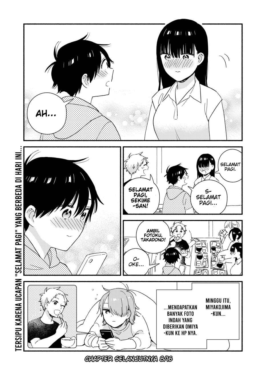 Sekimen Shinaide Sekime-san (Serialization) Chapter 24 - halaman 12