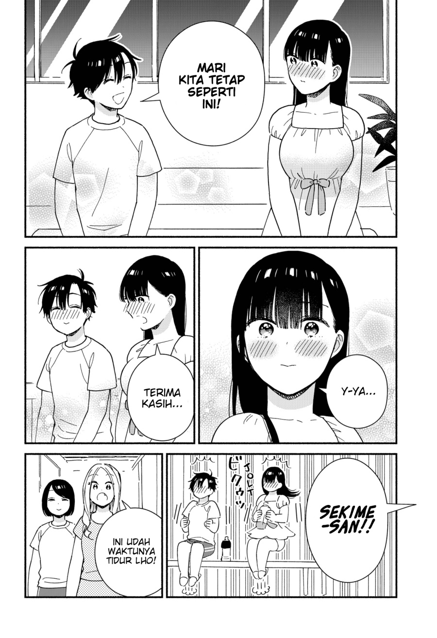 Sekimen Shinaide Sekime-san (Serialization) Chapter 24 - halaman 9