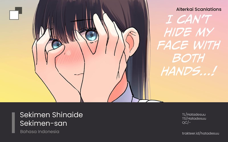 Sekimen Shinaide Sekime-san (Serialization) Chapter 25 - halaman 1