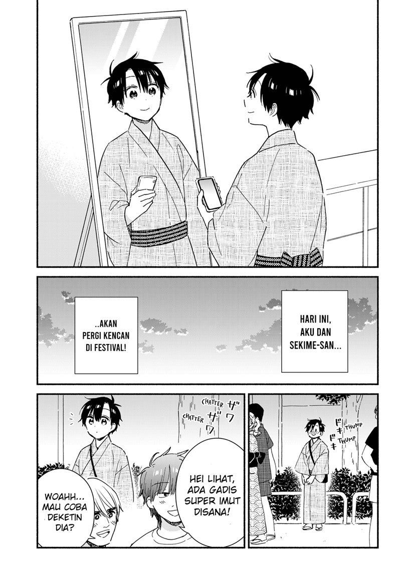 Sekimen Shinaide Sekime-san (Serialization) Chapter 27 - halaman 4