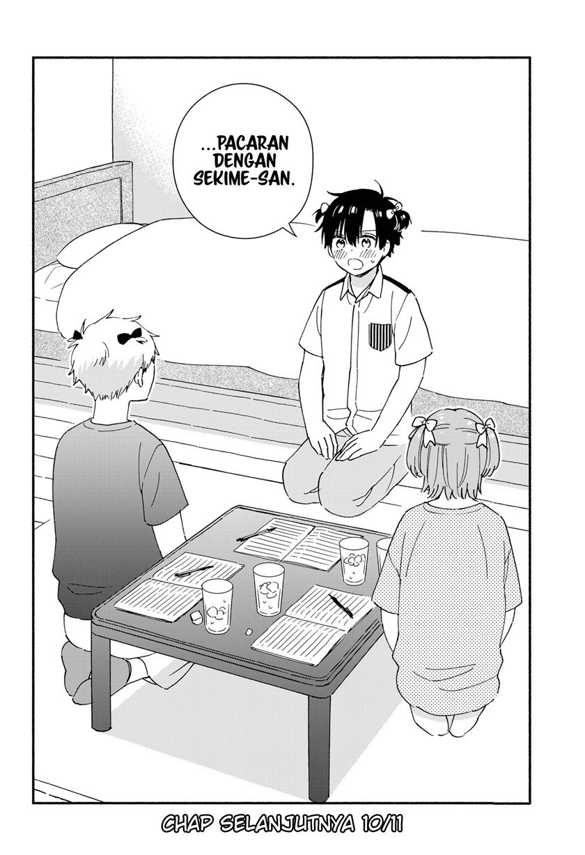 Sekimen Shinaide Sekime-san (Serialization) Chapter 28 - halaman 13