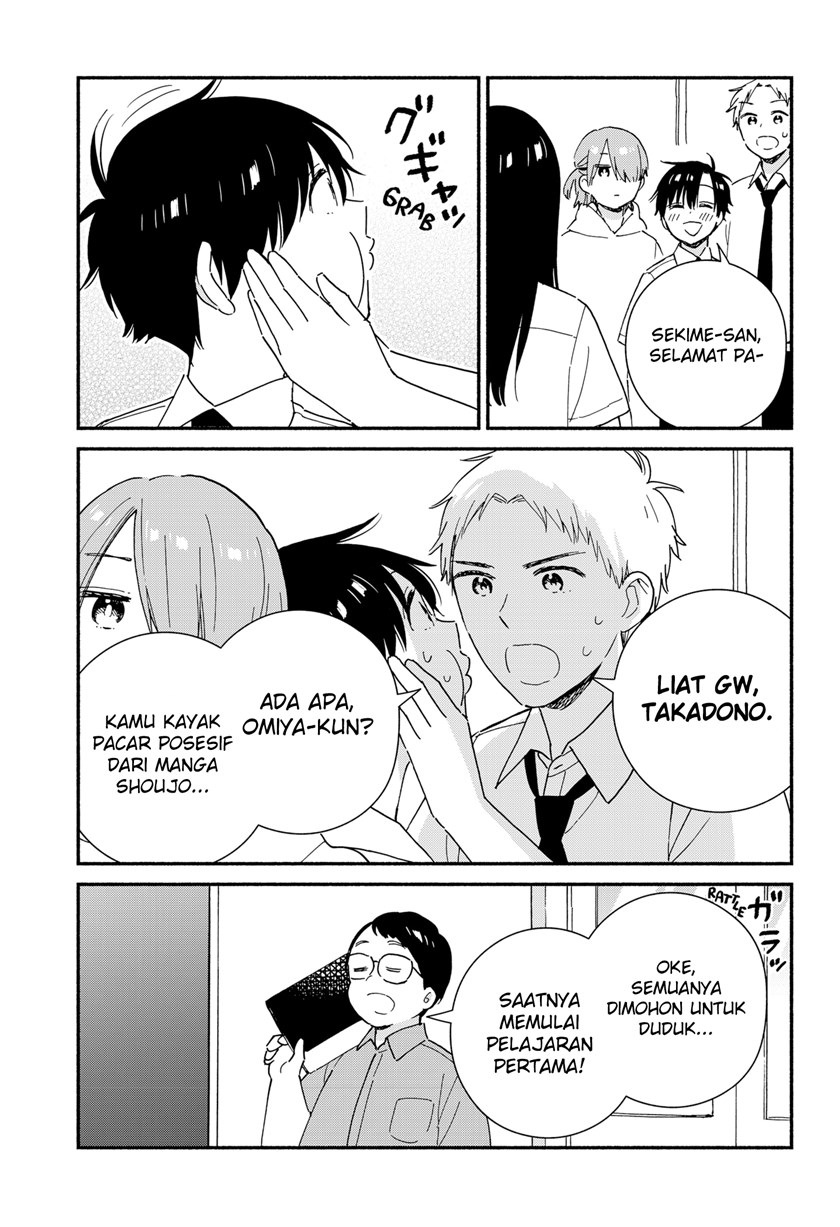 Sekimen Shinaide Sekime-san (Serialization) Chapter 29 - halaman 6