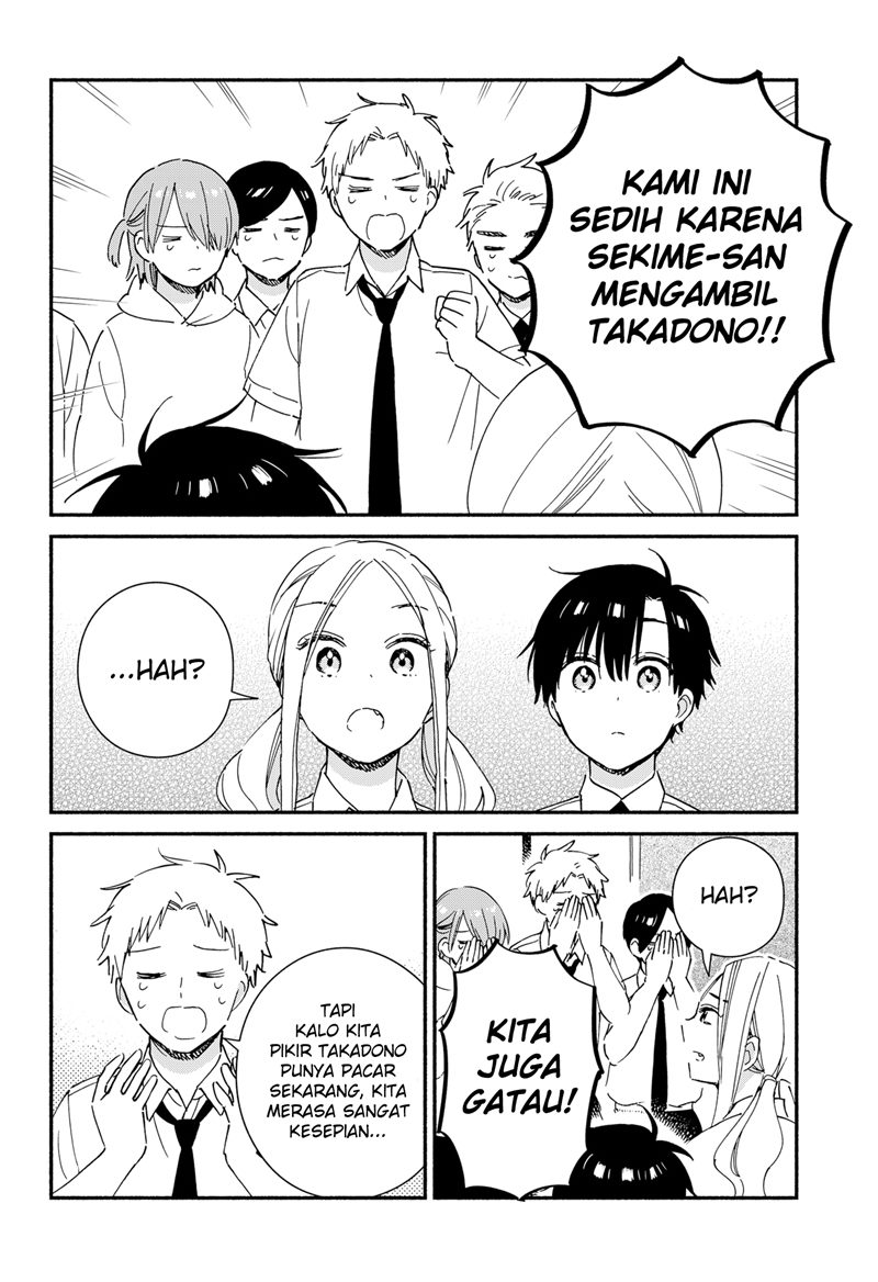 Sekimen Shinaide Sekime-san (Serialization) Chapter 30 - halaman 11