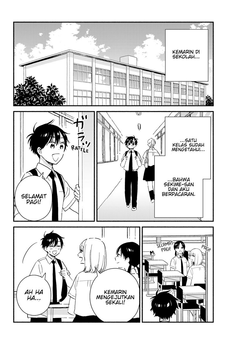 Sekimen Shinaide Sekime-san (Serialization) Chapter 30 - halaman 3